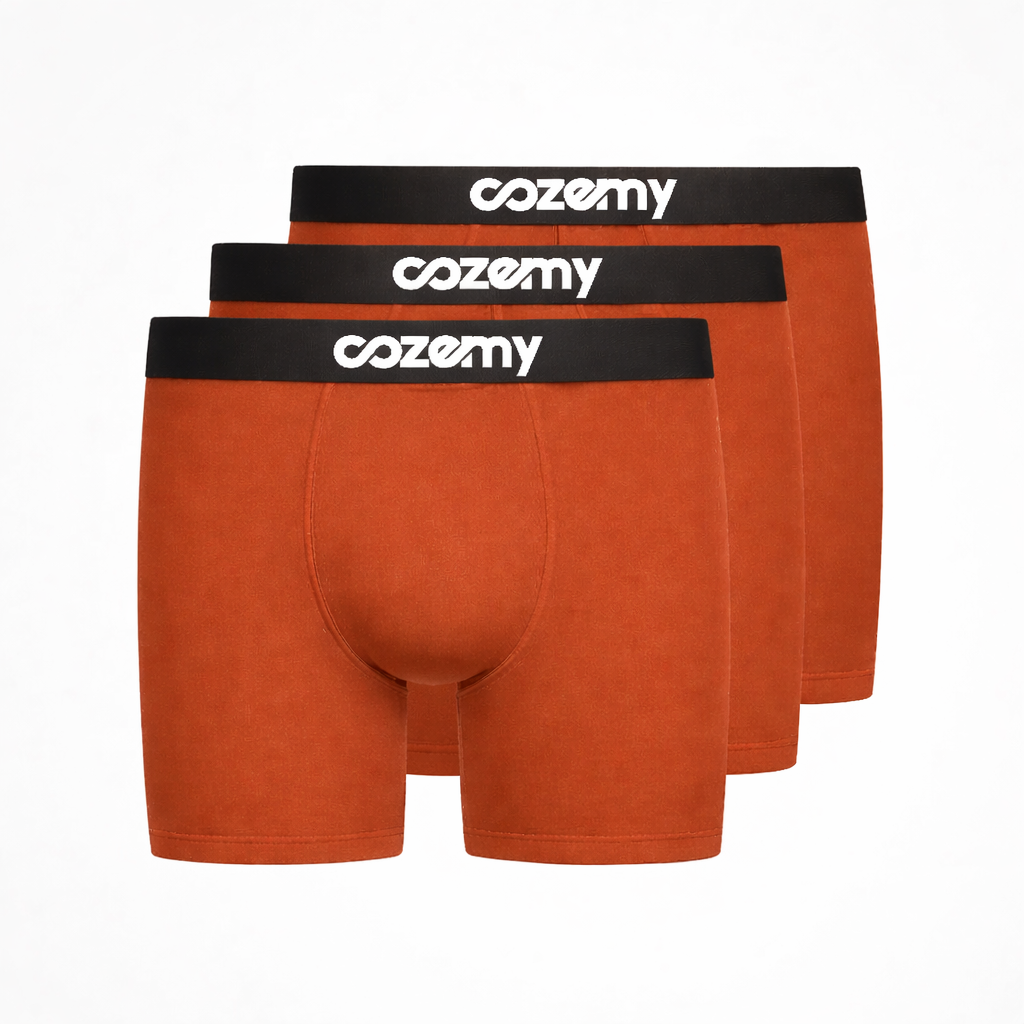 Boxershorts rot, 3er Pack