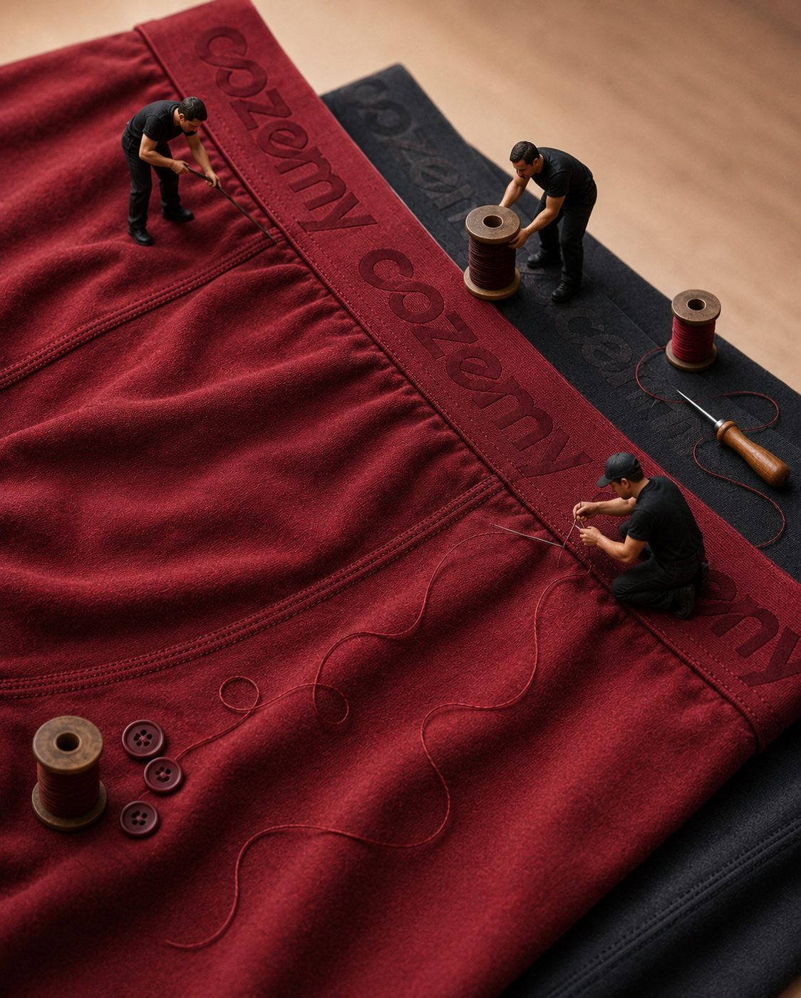 COZEMY Boxershorts für Herren mit komfortabler Passform