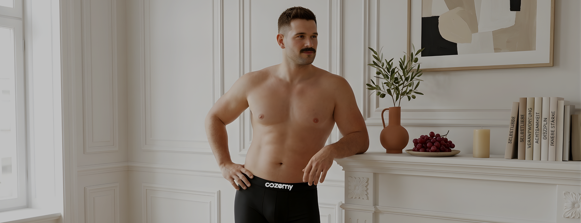COZEMY Boxershorts für Herren mit komfortabler Passform
